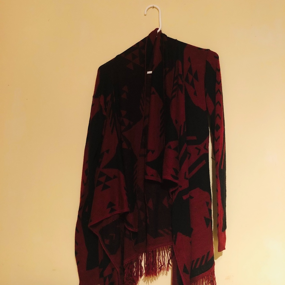 ARCHIVED Maroon and Black sweater